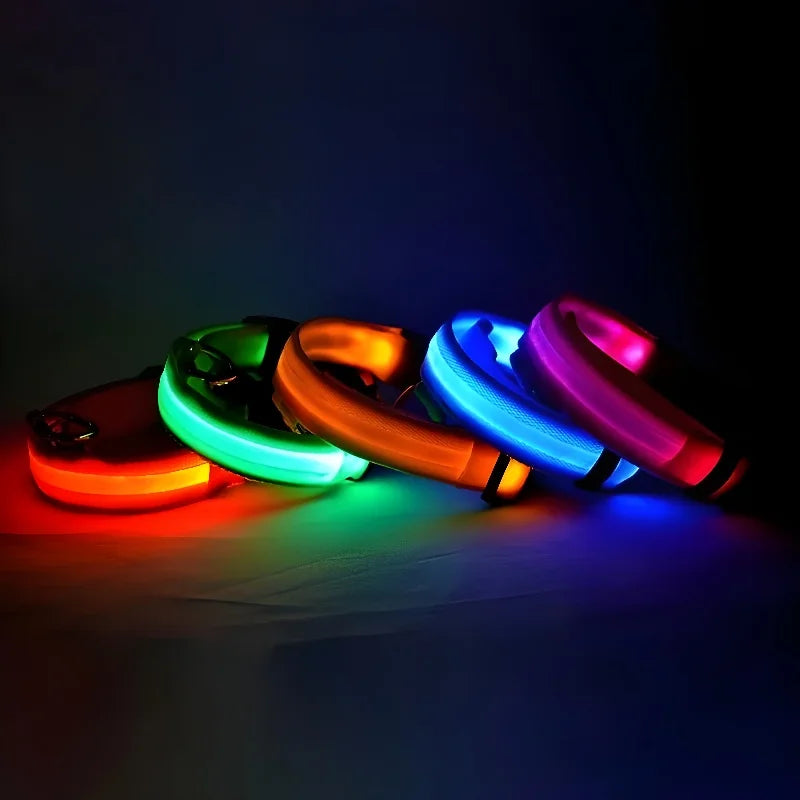 Dog Collar LED Night Safety 