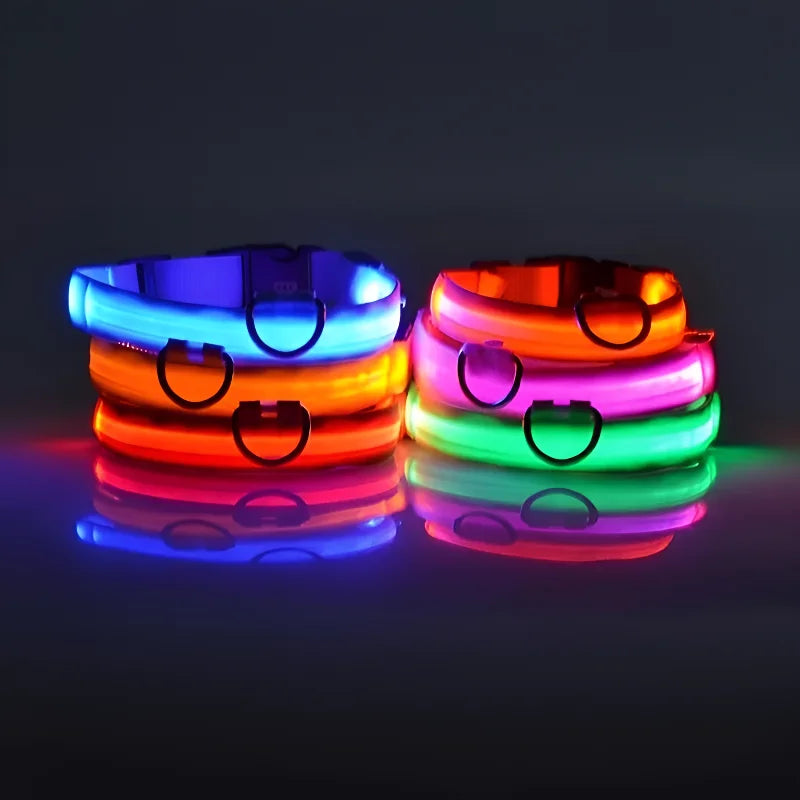 Dog Collar LED Night Safety 