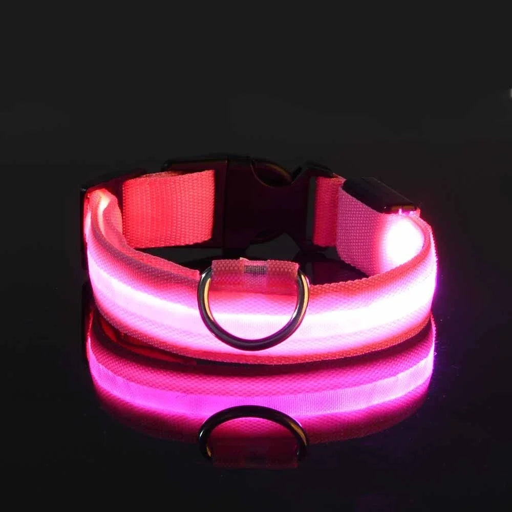 Dog Collar LED Night Safety 